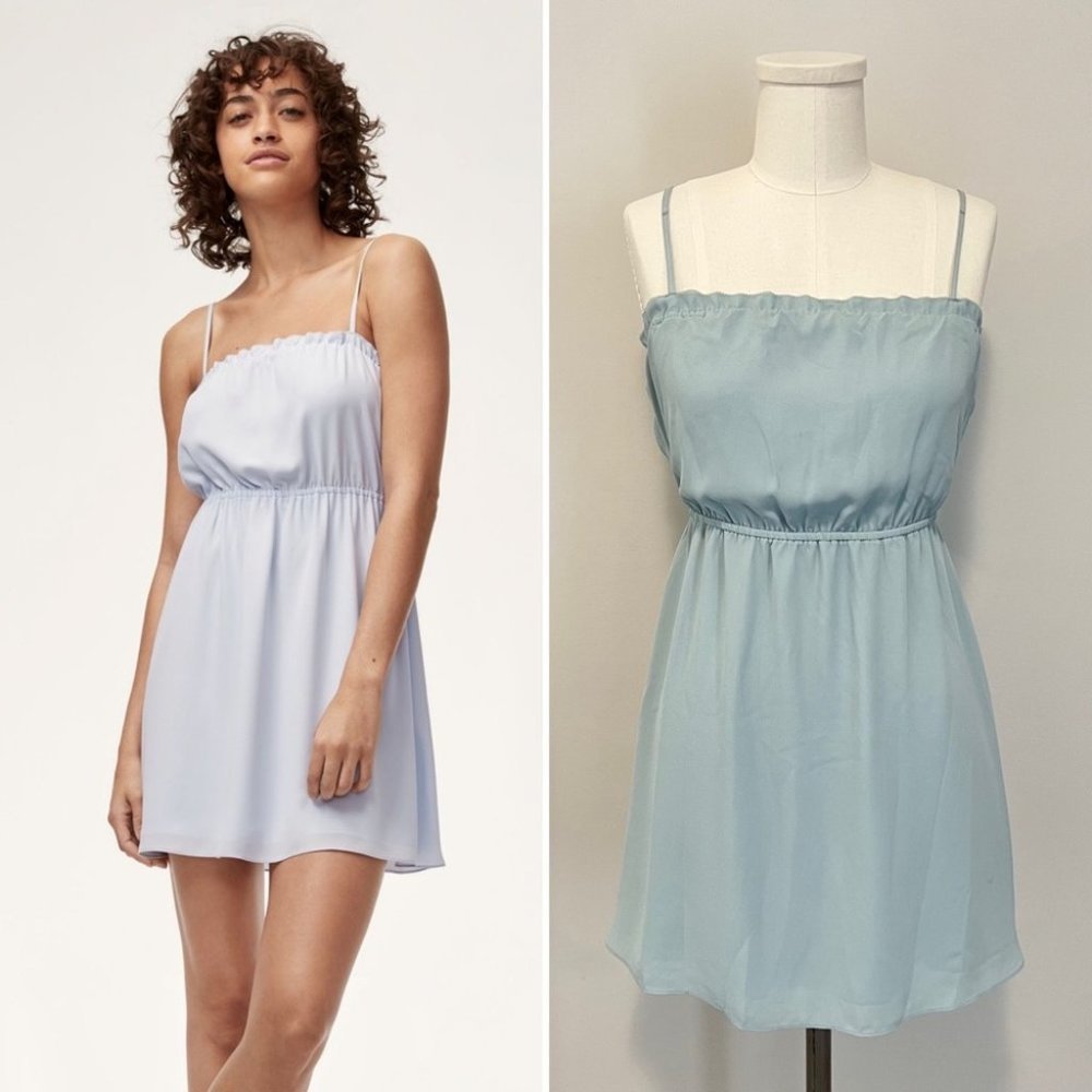 Aritzia Sunday Best Blixen Dress Spaghetti Strap Mini Dress